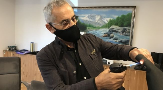 Korona virüse karşı yıkanabilir küresel aktif karbonlu maske