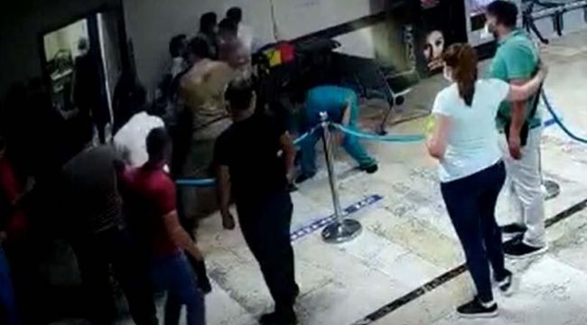 Koronavirüs servisinde sağlık çalışanına darp!