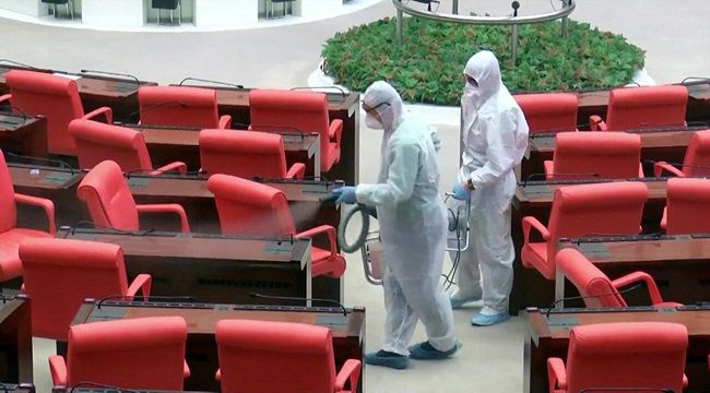 Meclis'e "salgın timi"