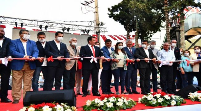 MENEMEN YENİ ÜST GEÇİDİNE KAVUŞTU