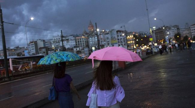 Meteoroloji'den kuvvetli yağış uyarısı