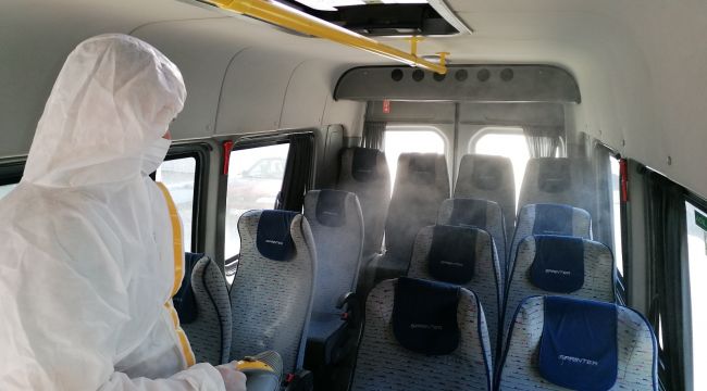 Ödemiş’te dezenfeksiyon çalışmaları hız kesmiyor