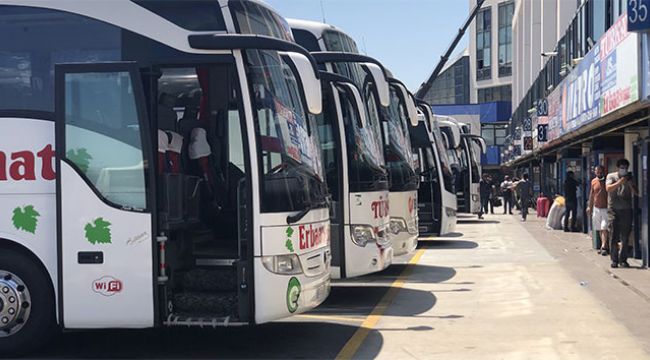 Otogarlar YKS sınavı sonrası boş kaldı