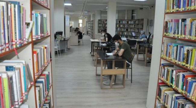 PKK'lıların zarar verdiği kütüphane tekrar faaliyette