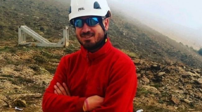 Rüzgar Enerji Santralinde korkunç kaza