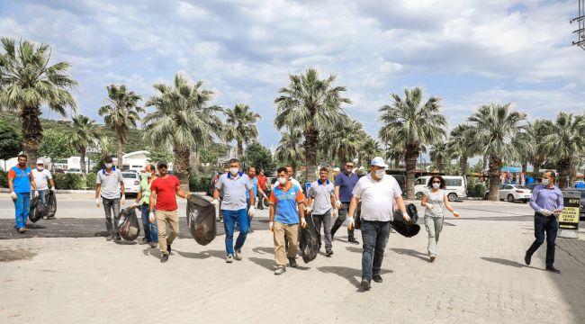 SEFERİHİSAR ‘DİP BUCAK’ TEMİZLENDİ