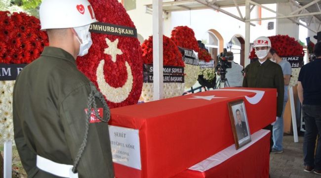 Şehit Piyade Uzman Onbaşı Ertuğrul Köse toprağa verildi