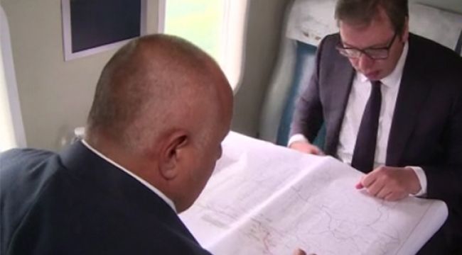 Sırbistan Cumhurbaşkanı Vuçiç ile Bulgaristan Başbakanı Borisov, TürkAkım'ı inceledi