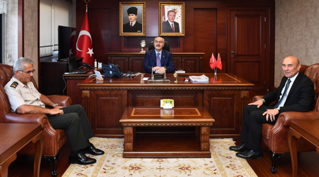 SOYER'DEN VALİ KÖŞGER’E HAYIRLI OLSUN ZİYARETİ