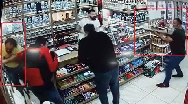 Tekel bayi işletmecisi herkesin gözü önünde vuruldu