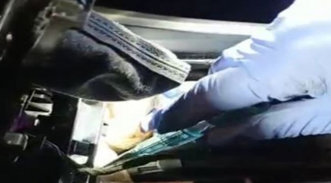 Torpidoya gizlenen eroin zulasını polis patlattı