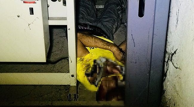 Trafoya giren hırsız elektrik akımına kapıldı