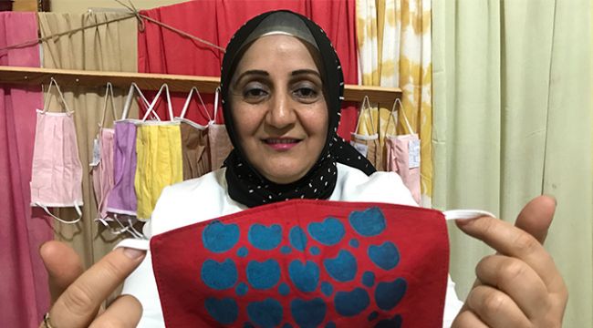 Yazmalı maskeler nefes açıyor