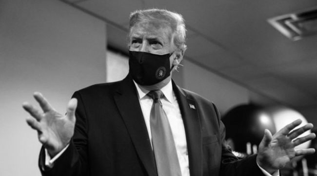 ABD Başkanı Donald Trump, ilk kez maskeli fotoğrafını paylaştı