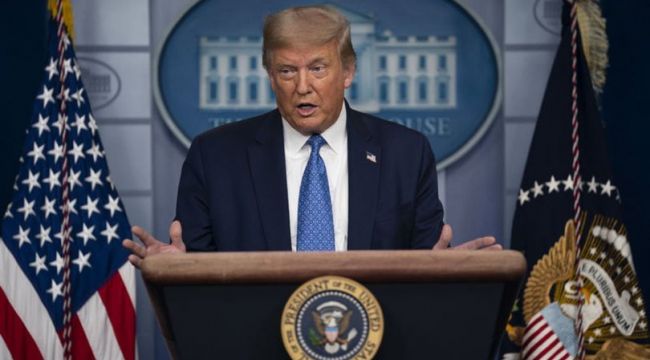 ABD Başkanı Trump'tan protestoculara Kovid-19 suçlaması