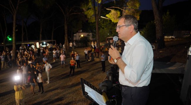 ADA VE DENİZ MANZARALI AMFİTİYATRO