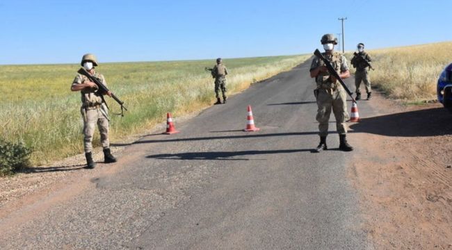 Adıyaman'da bir mezra 14 günlük karantinaya alındı