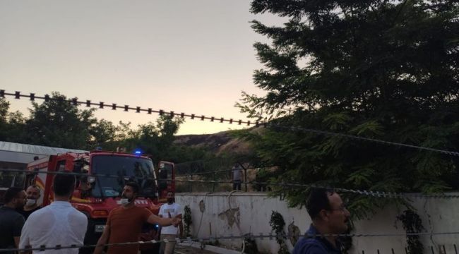 Ankara'da sit alanında yangın!