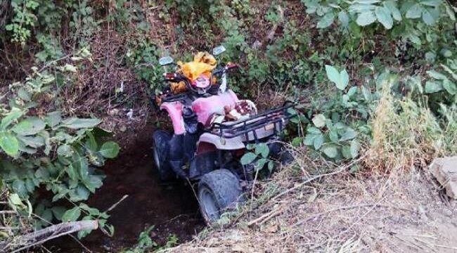 ATV aracıyla dereye uçan kadın hayatını kaybetti