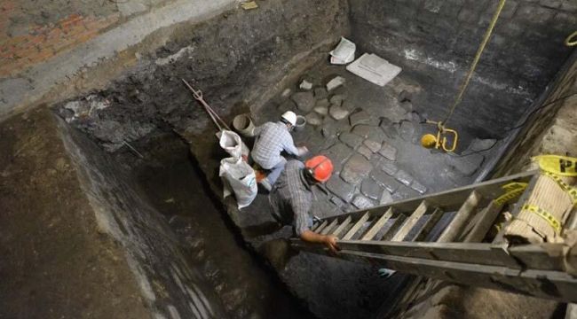 Aztek Sarayı’nın kalıntıları bulundu