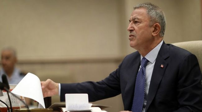 Bakan Akar'dan Ayasofya mesajı