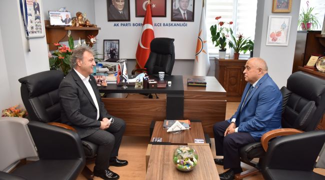 BAŞKAN İDUĞ'DAN HAYIRLI OLSUN ZİYARETİ