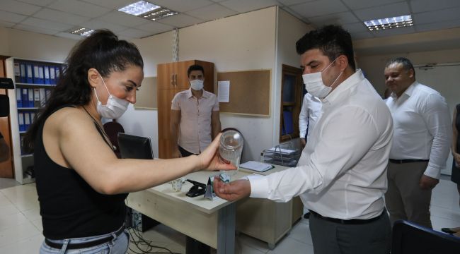 BAŞKAN KILIÇ PERSONELLE BAYRAMLAŞTI