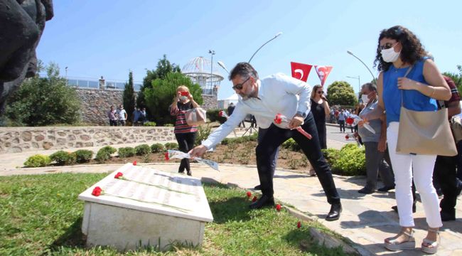BAYRAKLI'DA SİVAS KATLİAMI ANILDI