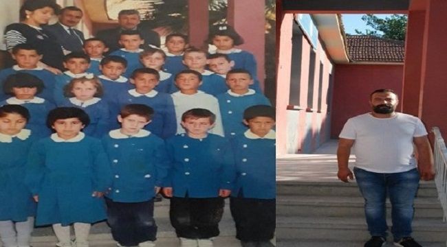 “BEYAZ ÖNLÜKLÜ ÇOCUK” OKULUNUN HAYIRSEVERİ OLDU