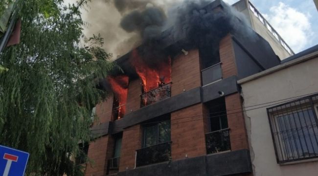 Beyoğlu'nda yangın paniği!