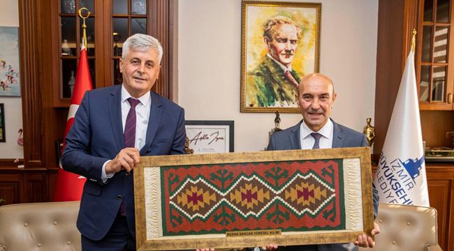 BOŞNAKLARDAN TUNÇ SOYER’E ZİYARET