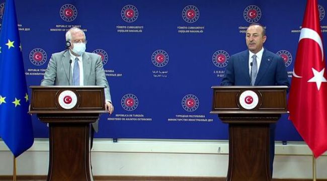 Çavuşoğlu-Borrell görüşmesi sonrası basın toplantısı