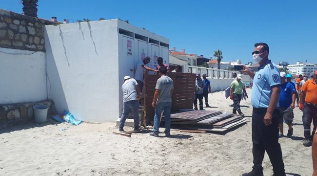 ÇEŞME BELEDİYESİ’NDEN ŞAŞIRTAN YIKIM KARARI