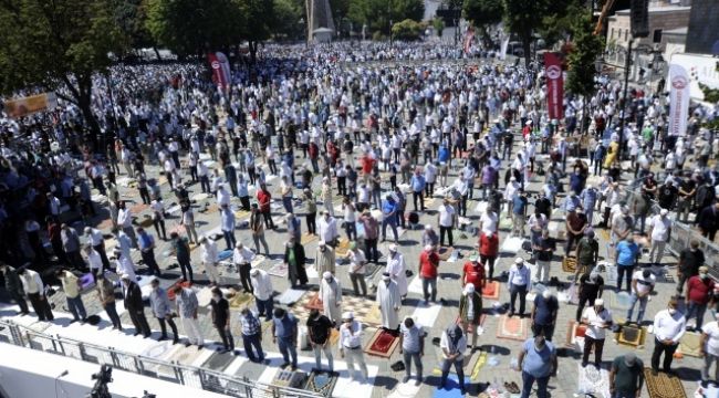 Cumhurbaşkanı Erdoğan'dan Ayasofya açıklaması