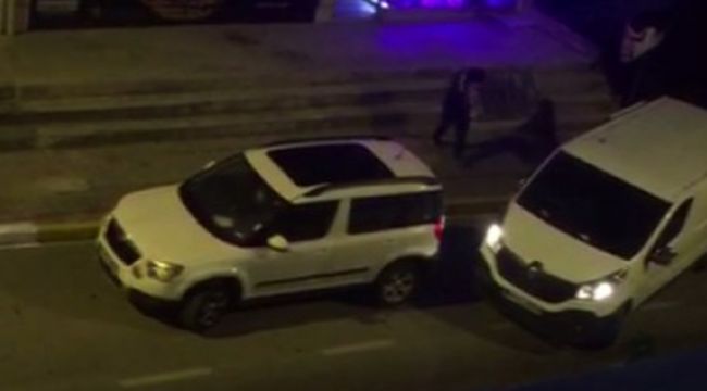 Dakikalar içinde 40 bin liralık kabloları çaldılar