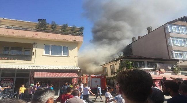 Dar sokaklar itfaiyeye zor anlar yaşattı