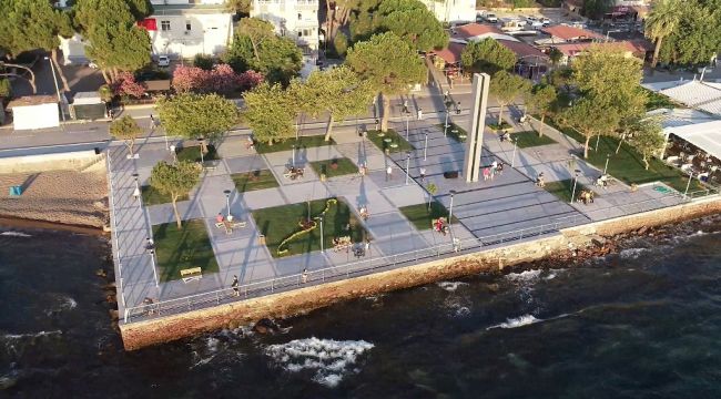 DİKİLİ'DEN OLOF PALME’YE MODERN DOKUNUŞ