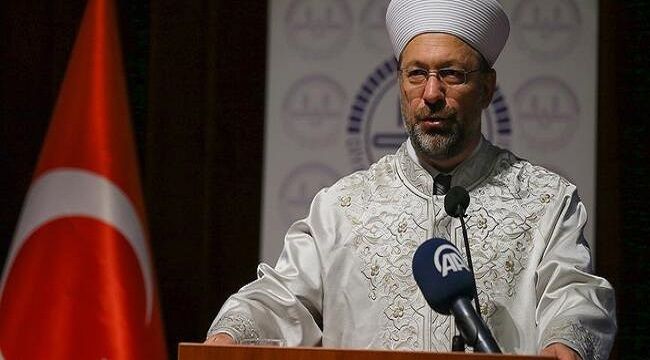 Diyanet İşleri Başkanı Erbaş'tan Ayasofya paylaşımı