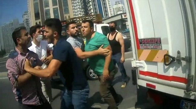 E-5 Karayolu'nda 'yol verme' tartışması