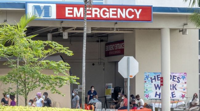 Florida, 24 saatte tespit edilen 15 bin Kovid-19 vakası
