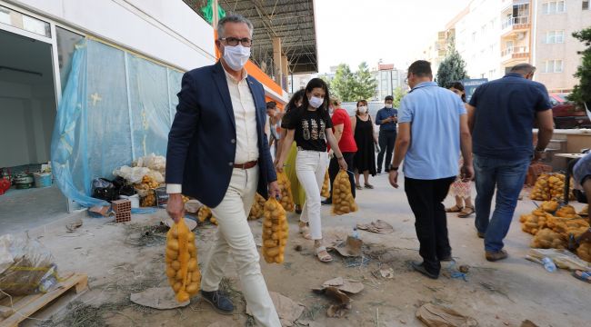 GAZİEMİR’DEN PATATES SEFERBERLİĞİ