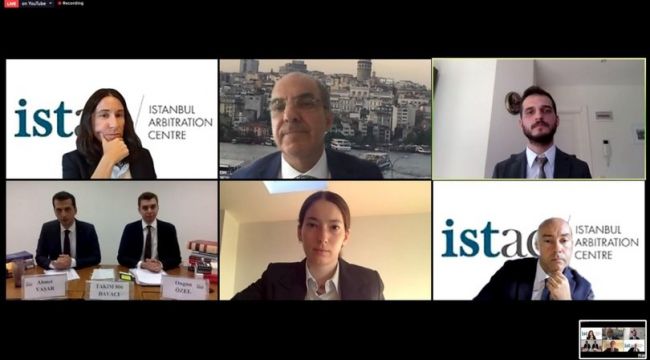 Geleceğin tahkim avukatları online yarıştı
