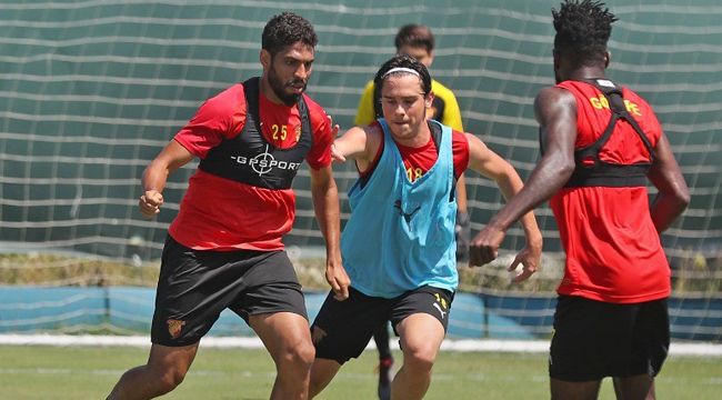 GÖZTEPE'DE GALATASARAY MAÇI HAZIRLIKLARI BAŞLADI