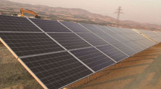 Güneş elektrik santrali için anlaştılar