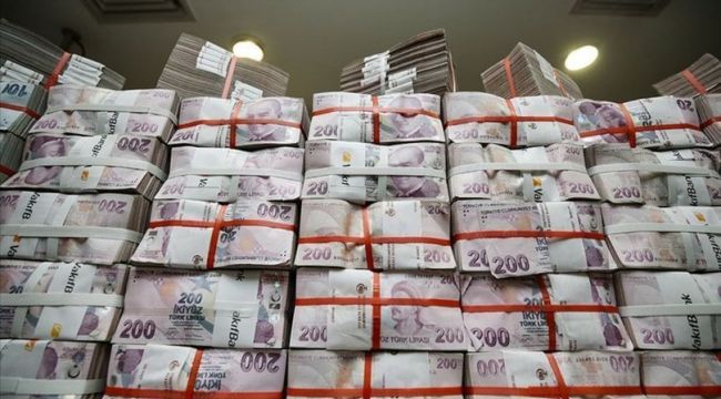 Hazine 4,3 milyar lira borçlandı