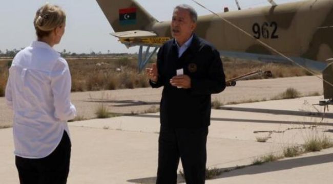 Hulusi Akar Libya'da BBC'ye konuştu