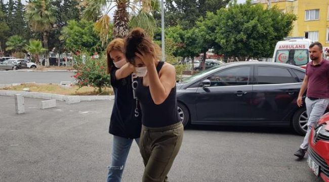 İç çamaşırından hassas terazi, neşter ve uyuşturucu çıktı