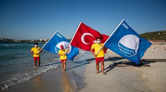 ILICA PLAJI MAVİ BAYRAK İLE ONURLANDI