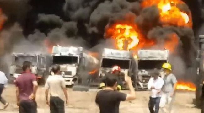 İran'da tanker faciası!