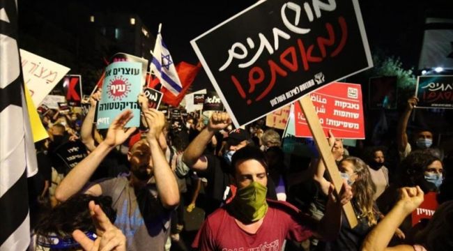 İsrail'de Başbakan Netanyahu karşıtı gösteriler devam ediyor